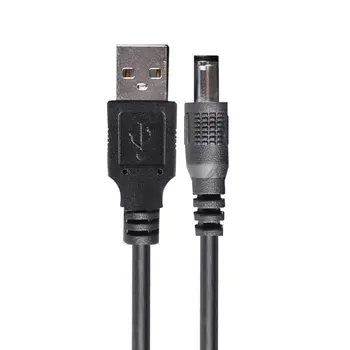 2021 Nova USB Moški DC 5.5x2.1 mm 5 V Napajanje Vtičnica Linijo priključite na Adapter za polnilnik Priključek za Kabel
