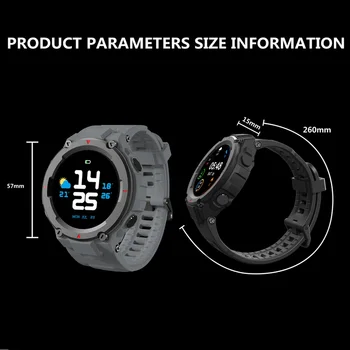 ALLCALL Model 3 Smart Pazi za Moške Šport Ure IP68 Vodotesen Fitnes Tracker 1.28 palčni Človek Smartwatch za Android IOS Telefon