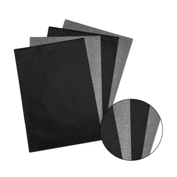 100 kozarcev/Set Black A4 Kopija karbon Papir Slikarstvo Sledenje Papir Grafit Slikarstvo Ponovno Barvanje dodatna Oprema Čitljiva Iskanje