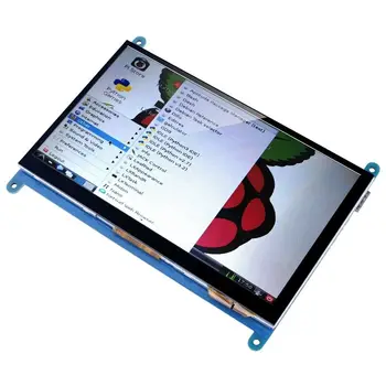 7 Palčni Kapacitivni Zaslon na Dotik TFT LCD Zaslon HDMI Modul 800x480 za Raspberry Pi 3 2 vzorec B in RPi 1 B+ A BB Black PC Vario