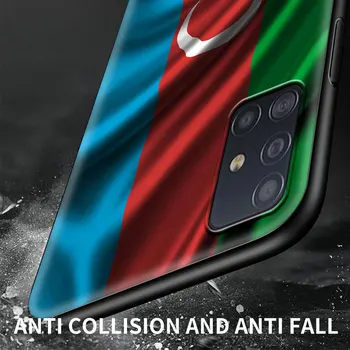 Azerbajdžan Buta Zastavo Za Samsung Galaxy A51 A71 Primeru Črn Pokrovček Za Galaxy A21s A31 A41 A11 M30s M31 M51 Mehko Telefon Primerih