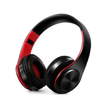 HI-fi stereo slušalke bluetooth slušalke glasbo, slušalke FM in podpora SD kartice z mic za mobilne xiaomi iphone sumsamg tablet