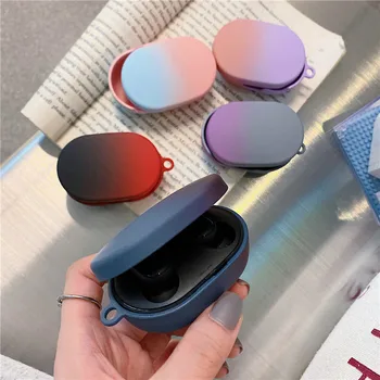 Mavrične Barve Primeru Težko za Xiaomi Redmi Airdots S Primeru 2020 Slušalke Lupini Kritje za Airdots Zraka Pike Primeru Coque Fundas Capa