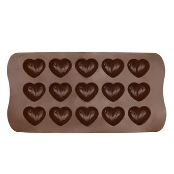 Ne Držijo Silikonsko Plesni Čokolado Ljubezen Srca V Obliki Žele Ledu Fondat Sladkorja Orodje, Ki Ne Držijo Silikonsko Plesni Čokolado Ljubezen Srce#35