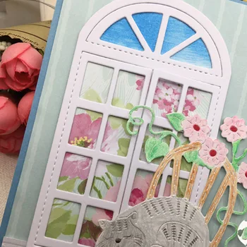 Okno za Rezanje Kovin Matrice Matrice za DIY Scrapbooking Album Papir, Kartice, Dekorativni Obrti Reliefi Die Kosi