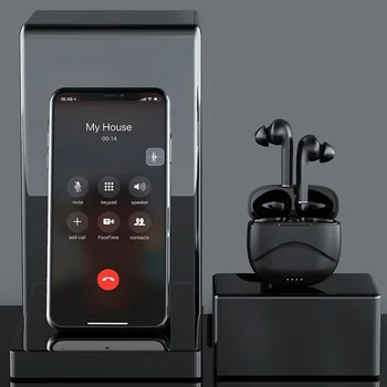 YITIANCHEN 2021 TWS Bluetooth Slušalke Športne Brezžične Slušalke Stereo Čepkov HiFi Glasbe Z Mic Za Android IOS Pametni telefon